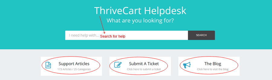 ThriveCart Helpdesk – Support Help for ThriveCart