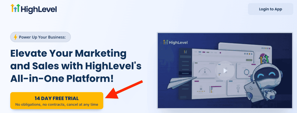 HighLevel official 14-Day Trial