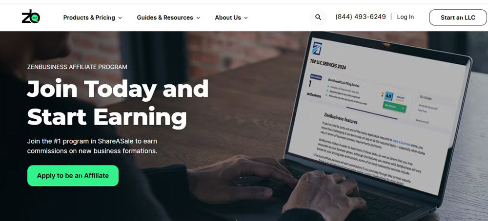 ZenBusiness Affiliate Program