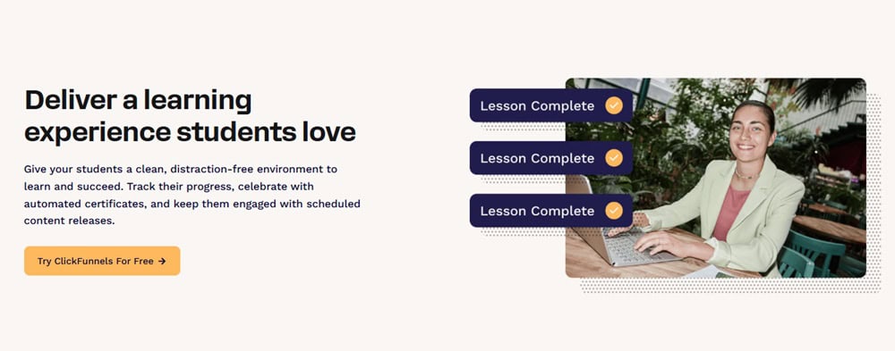 ClickFunnels Course Management