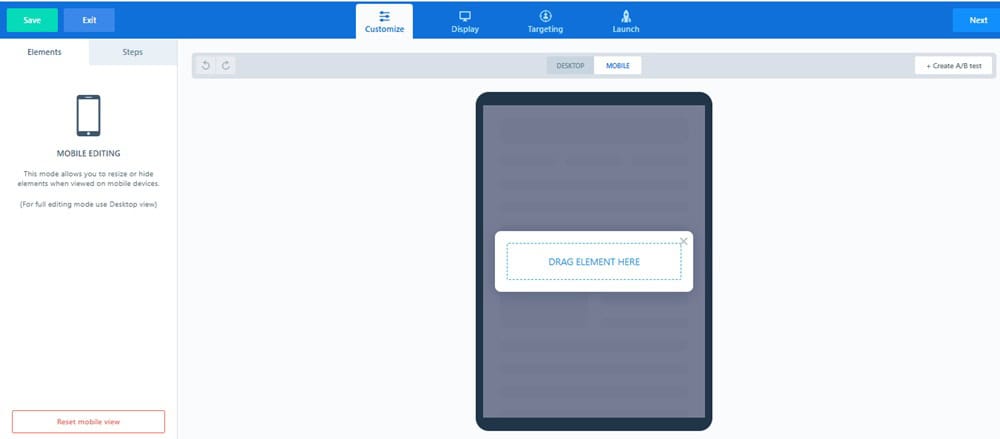 ConvertBox Mobile Editing ConvertBox Mobile Editing