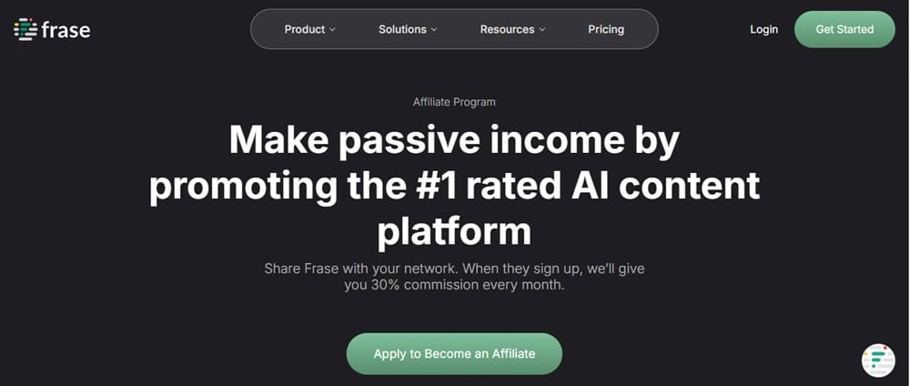 Frase Affiliate Program