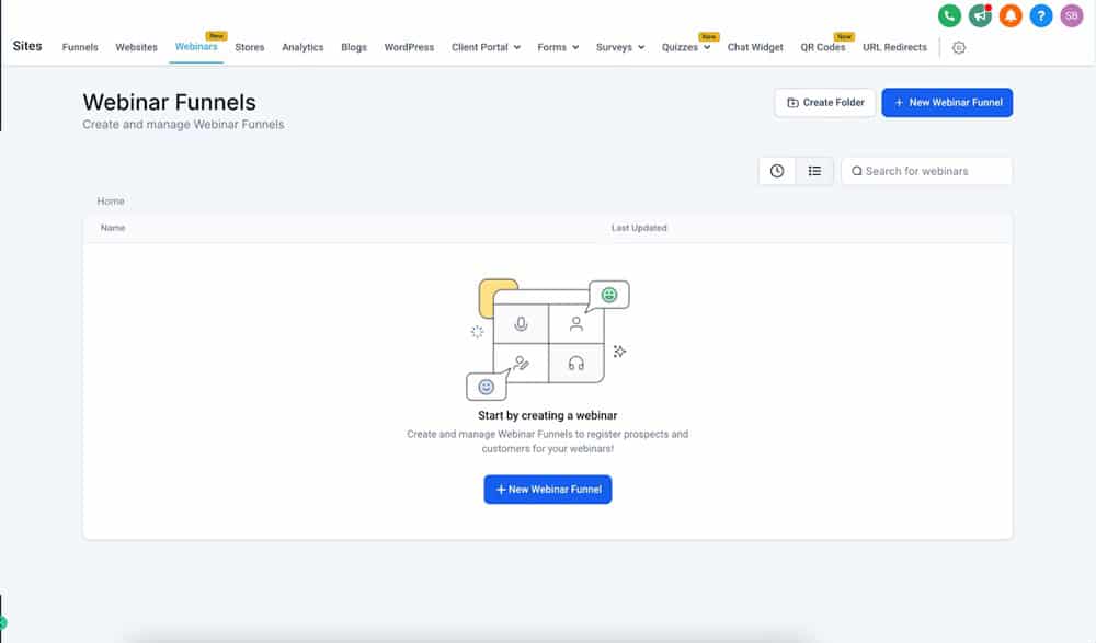 GoHighLevel Webinar Funnels