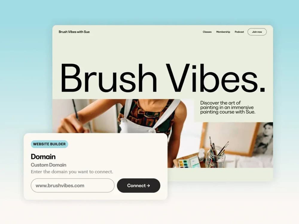 Kajabi website builder