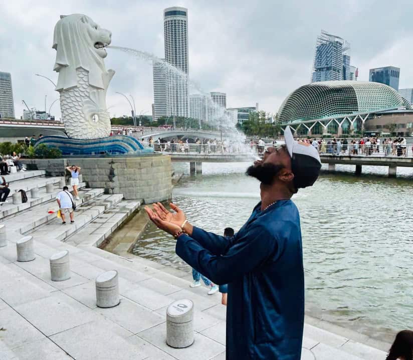 Khris Steven Merlion Park Singapore