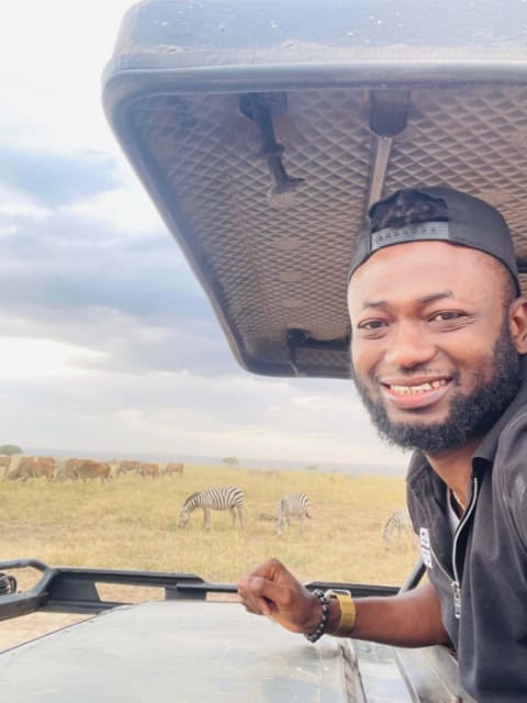 Khris Steven in Kenya