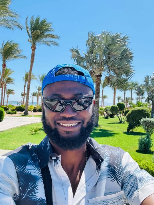 Khris Steven in Sharm El-Sheikh Egypt