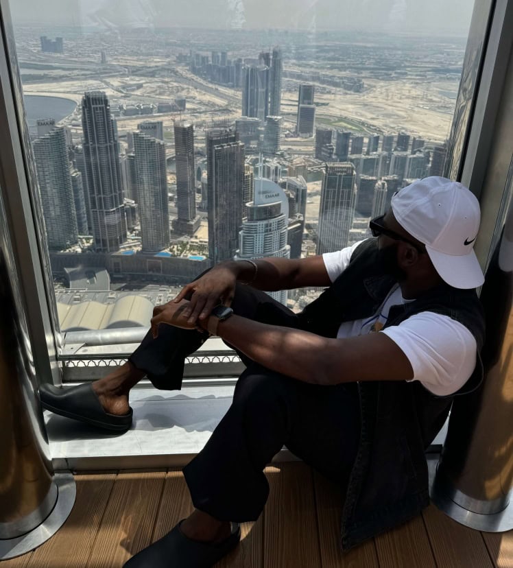 Khris Steven of KhrisDigital in Burj Khalifa Dubai