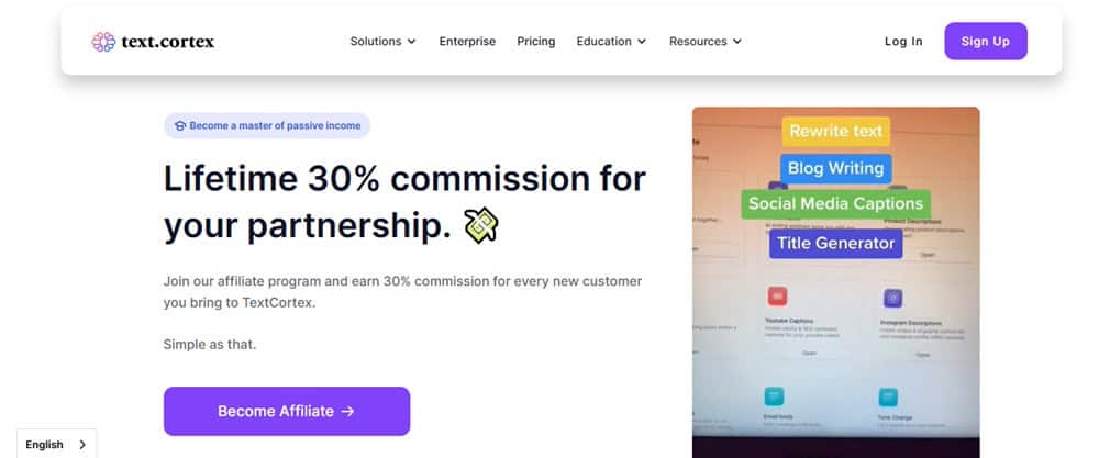 TextCortex Affiliate Program