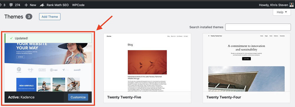 Kadence WP Theme