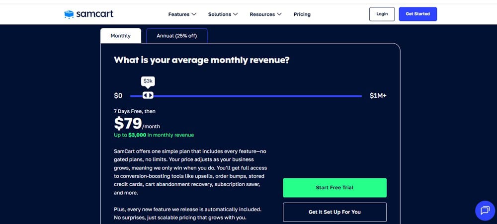 SamCart Pricing