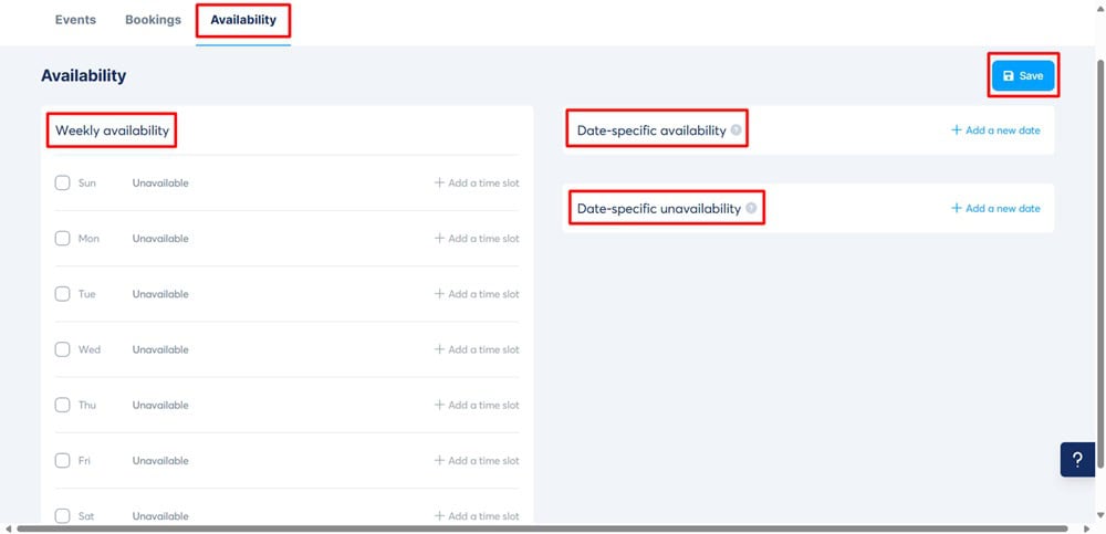 Adding availability on Systeme.io Adding availability on Systeme.io