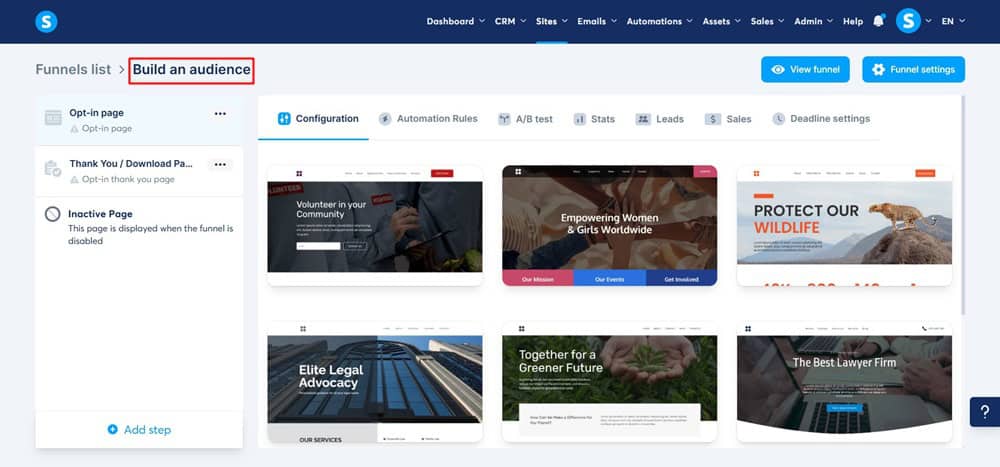 Build an audience with Systeme.io Build an audience with Systeme.io