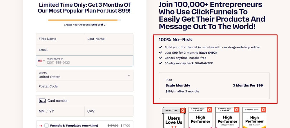 ClickFunnels Scale Plan Bonus