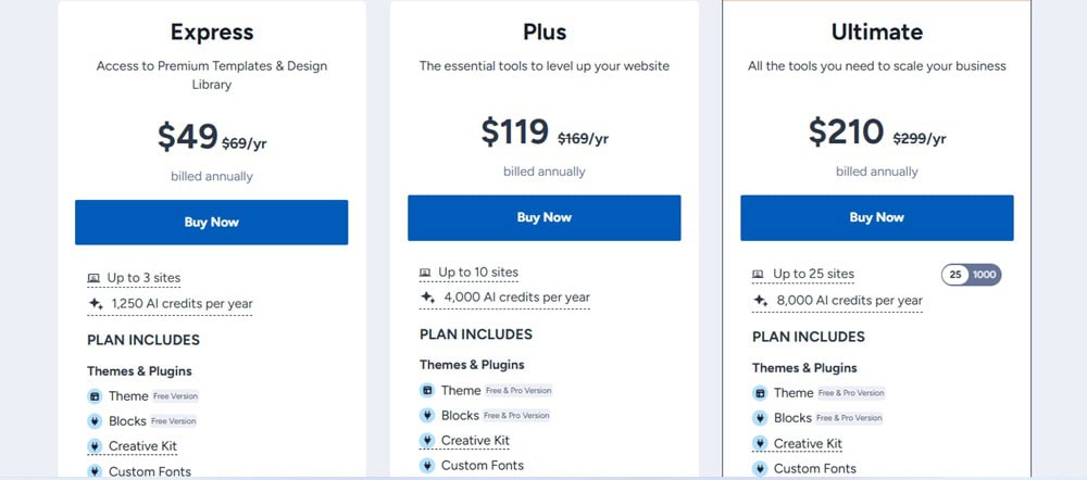 KadenceWP Black Friday Pricing Plans KadenceWP Black Friday Pricing Plans