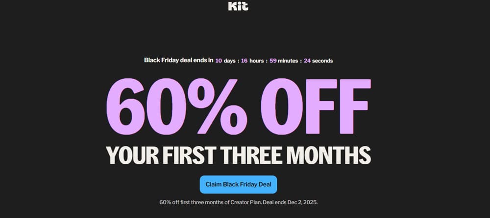 Kit Black Friday Deal