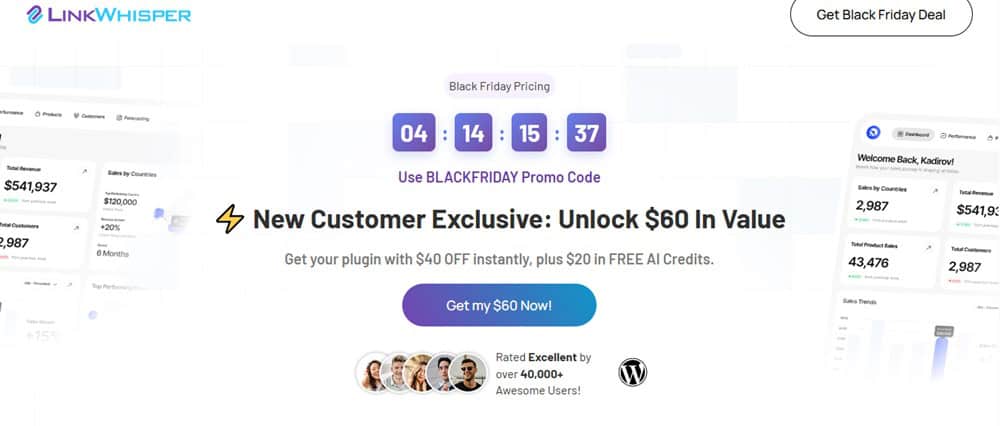 Link Whisper Black Friday Deal Link Whisper Black Friday Deal