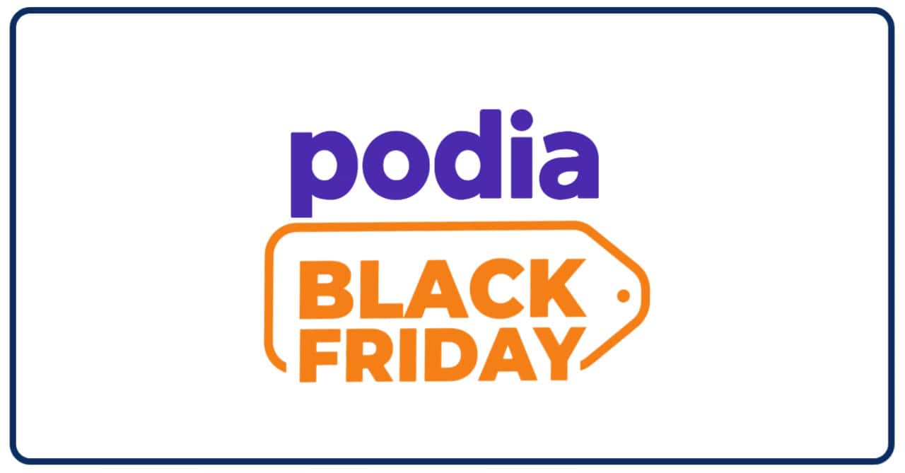 PODIA BLACK FRIDAY