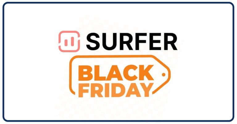 SURFER SEO BLACK FRIDAY
