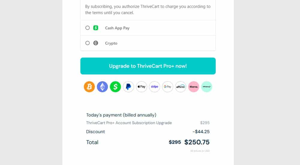 ThriveCart Pro+ BF Deal